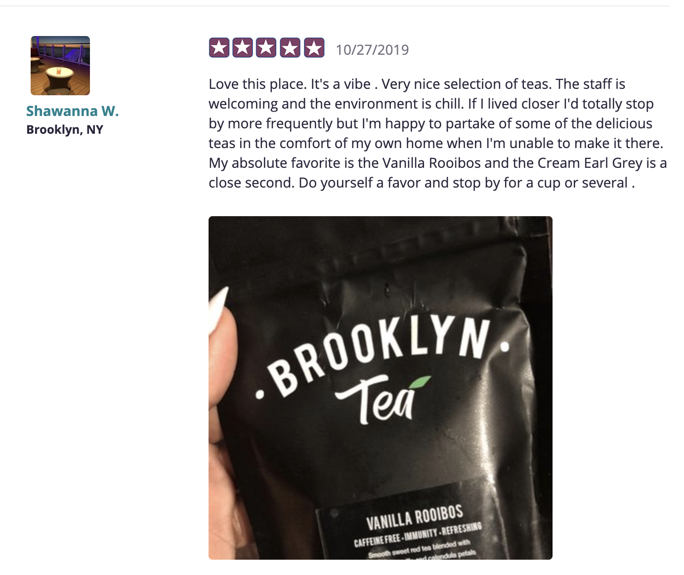 Black Business Marketplace - Brooklyn Tea Reviews