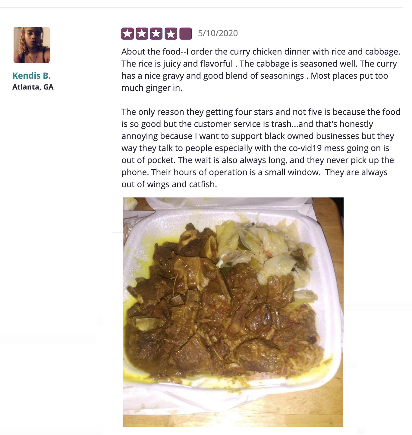 Black Business Marketplace - Jamaican Jerk Villa Reviews