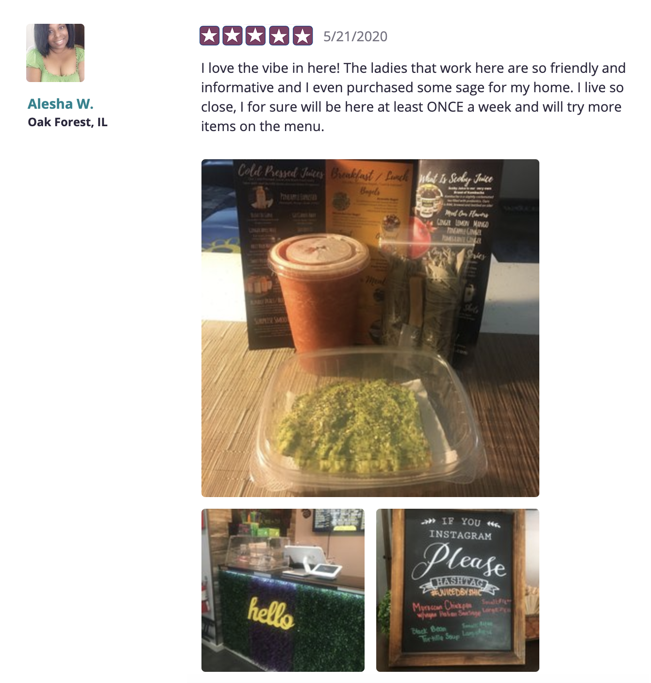 Black Business Marketplace - Juiced by Shic Reviews