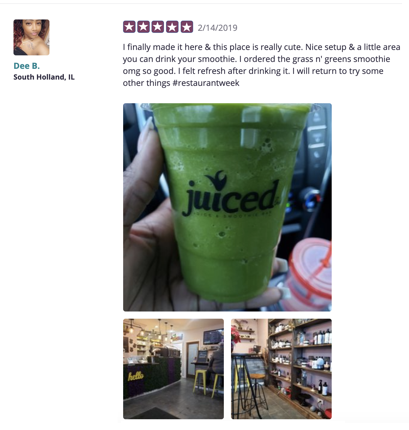 Black Business Marketplace - Juiced by Shic Reviews