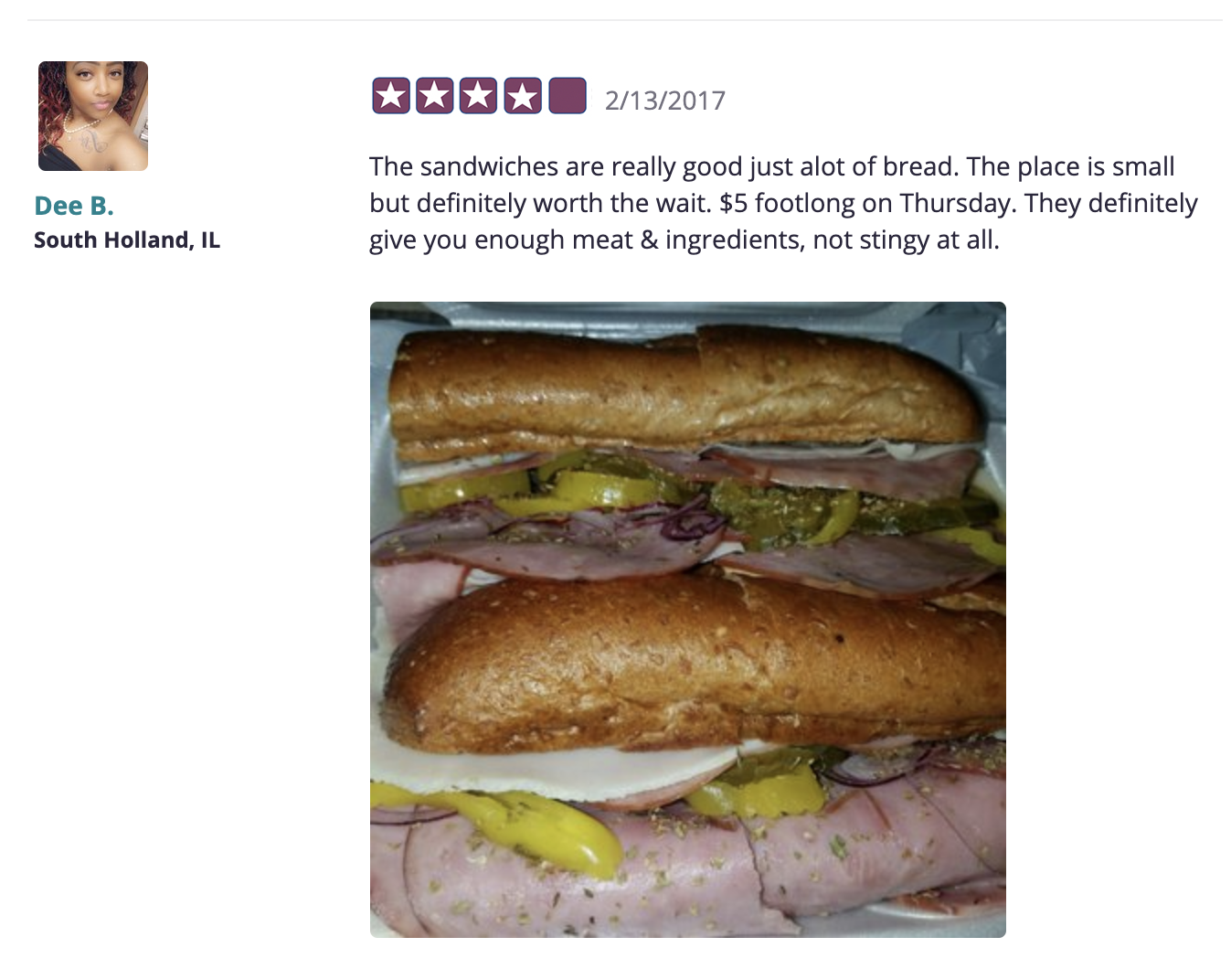 Black Business Marketplace - Kozy Korner Deli & Catering Reviews