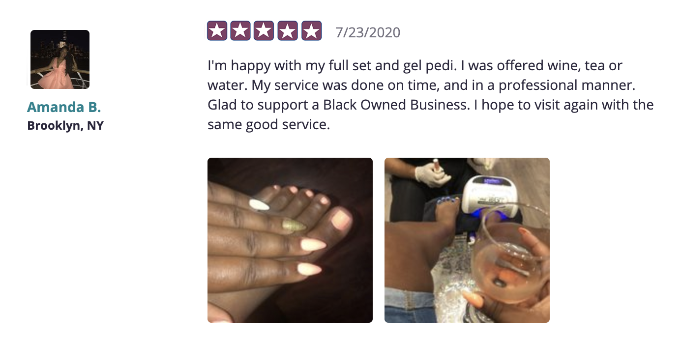 Black Business Marketplace - Millennial Nails Reviews