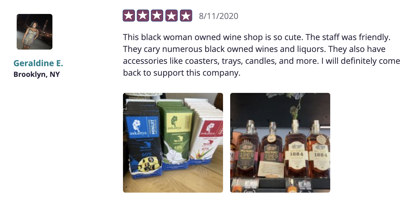 Black Business Marketplace - Happy Cork Wines and Spirits Reviews