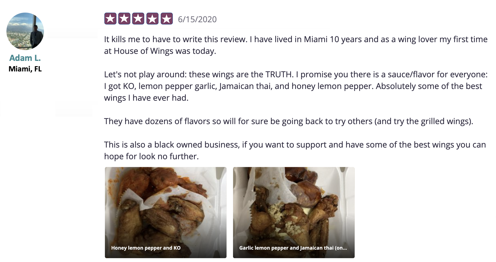 House of Wings Customer Review | Black Convergence