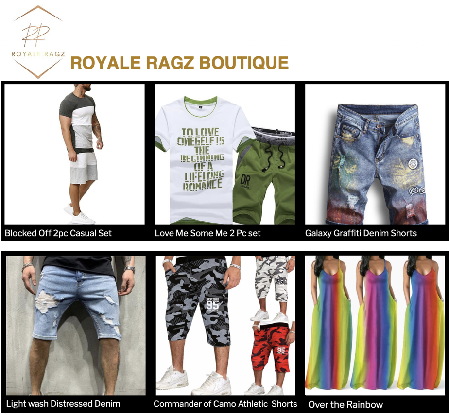 Royale Ragz Boutique | Black Convergence